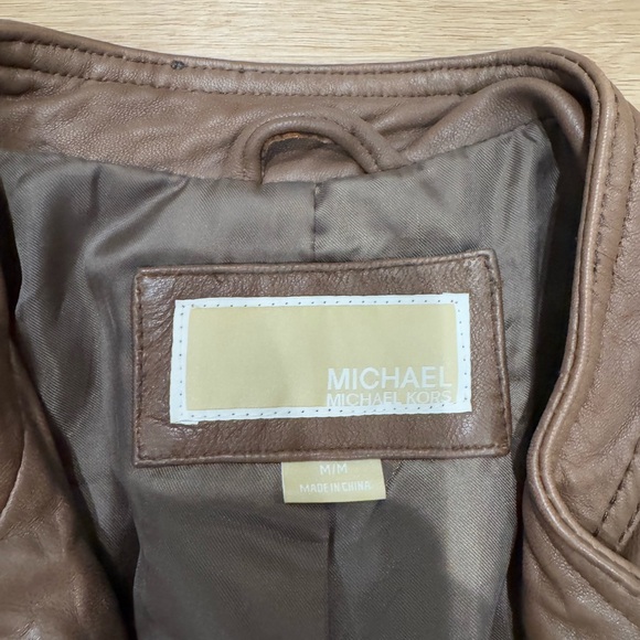 Michael Kors Brown Military Field Jacket - Picture 2 of 8